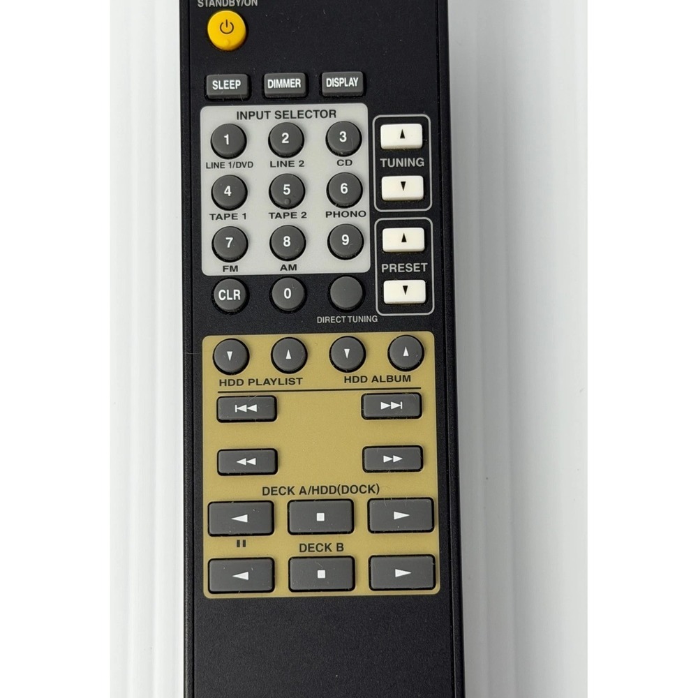Onkyo RC-666S Genuine OEM Stereo Receiver Remote Control Black tested working - Picture 5 of 7